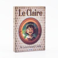 ราคา Le Claire 36 Lenormand การ์ดเกมสําหรับครอบครัวรุ่นภาษาอังกฤษ Fortune Telling Divination TAROT Oracle การ์ด (24361119428)