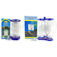 ราคา กล่องกรองน้ำตู้ปลา กล่องกรองมุม กรองมุมตู้ปลา Corner Bubble Filter พร้อมใยกรองอย่างดี มี 2 ขนาด (19037719249)