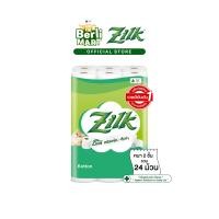 ราคา ซิลค์ คอตตอน 24 ม้วน Zilk Kotton 24R ทิชชู๋ม้วน Toilet Tissue (1137886734)