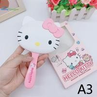 ราคา Honey Oxygen แปรงหวีผมการ์ตูน Sanrio Hello Kitty Kuromi น่ารักหวีกระจกแบบพกพามีกล่อง (23010238743)