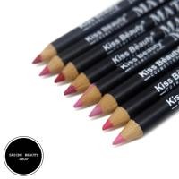 ราคา 12แท่ง KISS BEAUTY Matte Color Lip Liner ดินสอขอบปาก รุ่นกบเหลา ให้ริมฝีปากโดดเด่น no 2562B (24458861418)