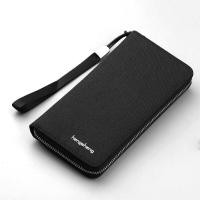 ราคา กระเป๋าผ้าใบทรงยาวสำหรับผู้ชาย กระเป๋าใส่โทรศัพท์มือถือแบบมีซิปปิด ความจุขนาดใหญ่ กระเป๋าใส่บัตร กระเป๋าใส่เงิน กระเป๋าใส่สตางค์ กระเป๋าใส่สตางค์แบบมีซิปปิด (22912883427)
