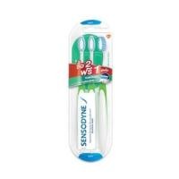ราคา มีคูปองส่งฟรี 3 ด้าม สีเขียว SENSODYNE MULTICARE TOOTHBRUSH 2Free1 เซ็นโซดายน์ แปรงสีฟัน มัลติแคร์ (21971386153)