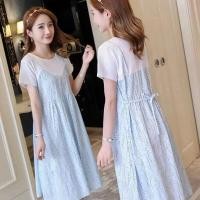 ราคา ชุดคลุมท้องแขนสั้นทรงหลวม ชุดคลุมท้องเรียบหรู ชุดคลุมท้องสีสันสดใส เนื้อผ้าใส่สบาย (23611175540)