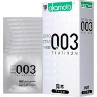 ราคา ของแท้ ถุงยางอนามัย Okamoto 003 52 mm 10ชิ้น กล่อง สินค้านำเข้า ขาย ถูก ส่ง (21431524455)