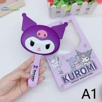 ราคา Honey Oxygen แปรงหวีผมการ์ตูน Sanrio Hello Kitty Kuromi น่ารักหวีกระจกแบบพกพามีกล่อง (23010238741)