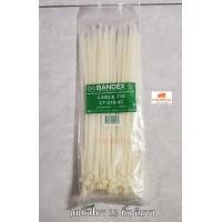 ราคา BANDEX เคเบิ้ลไทร์ 12 นิ้ว Cable Tie สีดำ สีขาว ถุงละ 100 เส้น (2858984111)