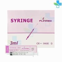 ราคา Flinmed Syringe ไซริงค์ กระบอกฉีดยา ไม่มีเข็ม 3 ml บรรจุ 100 ชิ้น 1 กล่อง ล้างจมูก ป้อนยา 301 (17428742758)