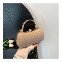 ราคา Fashion Evening Bag Beaded Rhinestones Chain Purse Women Clutch Bag Black Silver Gold Colors Dinner Bag Handbags (23740940265)