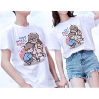 ราคา เสื้อยืดคู่รัก วันวาเลนไทน์ ลายน่ารัก พร้อมส่ง (23736425811)