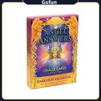 ราคา ไพ่ยิปซี ไพ่ทาโรต์ ไพ่ออราเคิล Tarotcard Oracle card พร้อมส่ง ไพ่นางฟ้าดูดวง Angel Answers 44 card Deck (24532758149)