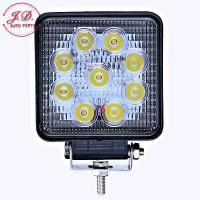 ราคา ไฟสปอร์ตไลท์ LED เหลี่ยม 4 9เม็ด 27W ติดรถยนต์ 12V 24V แสงสีขาว (726580003)