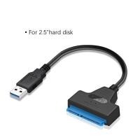 ราคา 2 5 Inch Hard Disk Adapter Cable USB Easy Drive Cable For 2 5 HDD SDD Sata To USB 3 0 Connection Cable SATA III Hard Drive Support UASP (18501813556)