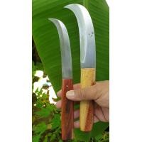 ราคา มีดตัดกล้วย มีดปาดกล้วย 2 เล่ม มีดตัดหวีกล้วย มีดชำแหละกล้วย มีดตัดก้านกล้วยตัดใบตอง อรัญญิกแท้ มีดคู่เล็กใหญ่ (10188228630)