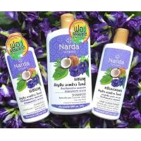 ราคา Narda shampoo นารดา แชมพู ครีมนวด อัญชัน มะพร้าว ใบหมี่ (10013474488)