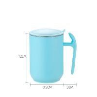 ราคา 500ml Thermos Cup Large Capacity 304 Stainless Steel Mug With Lid Coffee Milk Cup Removable Washable Tea Coffee Mug Gift Vacuum Insulated Cups Thermos cup with Lid (22804742246)