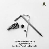 ราคา HikeHaven สกรูแกนหัวแม่มือ kwik สำหรับ spyderco paramilitary 2 Para 3 (23167495476)