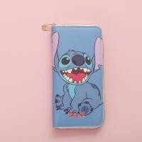 ราคา Disney Stitch แฟชั่นกระเป๋าสตางค์การ์ตูนยาวซิปพิมพ์นักเรียนกระเป๋าสตางค์การ์ตูนกระเป๋าใส่เหรียญแพคเกจน่ารักแพ็คเกจบัตรธนาคาร (23935120980)