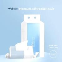 ราคา Welcare Premium Soft Facial Tissue ทิชชู่เช็ดหน้าพรีเมียม หนา นุ่ม บรรจุ 1560 แผ่น 1หิ้ว มี4ห่อ (23463623980)