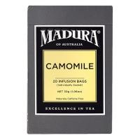 ราคา Madura Camomile 20 Infusion Tea Bags 30g มาดูร่า ชาคาโมมายล์ ขนาด 30 กรัม 1 กล่องบรรจุ 20 ซอง 0946 (9221011984)