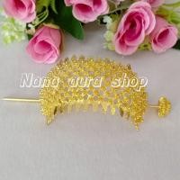 ราคา รัดเกล้าผม ปิ่นปักผม เครื่องประดับชุดไทย รัดเกล้าดอกพิกุล (24386746054)