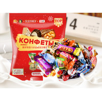 ราคา ช็อกโกแลตรัสเซีย ท๊อฟฟี่สอดไส้คาราเมล ลูกอม ขนมตุ๊บตั๊บ ขนมถั่วธัญพืช คละหลายแบบ หลายรสชาติ ขนาด 500g ประมาณ 40 45 ชิ้น ร้านไทย พร้อมส่ง มีปลายทาง (23823700856)