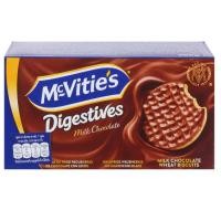 ราคา บิสกิตเคลือบช็อกโกแลตนม McvitieS Milk Choc Digestive 200G หวานหอมของช็อกโกแลตนม (24529372507)