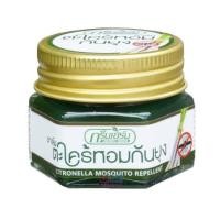 ราคา Green Herb บาล์มตะไคร้หอม ตะไคร้ กันยุง ยาหม่องตะไคร้หอมกันยุง ตะไคร้ไล่ยุง กรีนเฮิร์บ ยาหม่องตะไคร้ไล่ยุง ขนาด 20 กรัม (24342553285)
