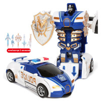 ราคา SKISOPGO โมเดลรถยนต์หุ่นยนต์แปลงร่าง หุ่นยนต์บอท รถแปลงร่าง ของเล่นสําหรับเด็ก (24518312529)