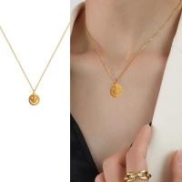 ราคา สร้อยคอแฟชั่น จี้รูปหน้ายิ้ม เรียบง่าย สไตล์เกาหลี สําหรับผู้หญิง นักเรียน (21276476745)