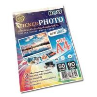 ราคา สติ๊กเกอร์ โฟโต้ A4 ผิวมันเงา 50 แผ่น สำหรับเครื่องปริ้น inkjet ทุกรุ่น กันน้ำได้ สติ๊กเกอร์กระดาษ (22485122193)