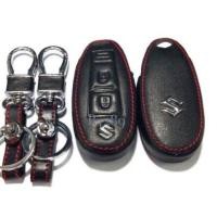 ราคา ซองหนังหุ้มรีโมทกุญแจสำหรับรถยนต์ ซูซูกิ SUZUKI SWIFT แบบ สมาทคีย์ (9879085851)