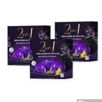 ราคา โปร 3 ก้อน สบู่อัญชันน้ำมันมะกรูด สบู่สระผมอัญชัน 2 in 1 ขนาด 50 กรัม (24269725429)