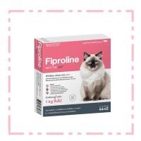 ราคา Fiproline Spot On ยาหยอดกำจัดเห็บหมัด สำหรับแมว หลอดคู่ 1 กล่อง (23416482036)