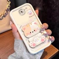 ราคา เคสสำหรับซัมซุง j7 prime j4 plus j6 plus ซัมซุง j4 ซัมซุง j6 เคสศัพท์แบบนุ่ม ซิลิโคนกันกระแทก ดีไซน์ใหม่สวยงาม ลายการ์ตูนแมวพร้อมที่วางกระจก JTMMZJ01 (24478648240)