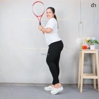 ราคา กางเกงเลคกิ้งสาวอวบ ผ้าสบาย ใส่สวย กระชับ ไม่อึดอัด ทรงสวยเข้ารูป ผ้าคอตตอนสแปนเด็กซ์ p8901 (24568938998)