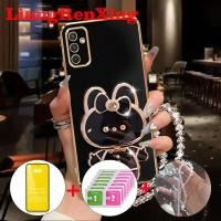 ราคา พร้อมกระจกนิรภัย ปลอก Samsung A24 4G Samsung A34 5G Samsung A54 5G Samsung A74 5G เคสศัพท์ softcase electroplated ซิลิโคนกันกระแทกดีไซน์ใหม่ aesthetic (22543534785)