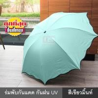 ราคา ร่ม กันแดด กันฝน กันยูวี ความร้อน ร่มกันแดด ร่มกันฝน ร่มพกพา ร่มกันยูวี เมื่อโดนแดดจะปรากฏ ลายดอกไม้ อเนกประสงค์ ขนาดพกพา (3073178101)