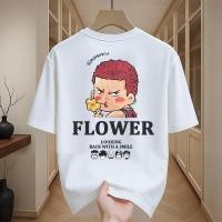 ราคา เสื้อยืดผู้ชายเท่ๆ สกรีนลายการ์ตูนสุดฮิต oversize t shirt เสื้อยืดคอกลม แขนสั้น สตรีทแฟชั่นผู้ชายสุดฮิต โอเวอร์ไซส์ เสื้อยืดคนอ้วน สกรีนลายหน้า หลัง เสื้อการ์ตูนเท่ๆ (24617259676)