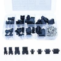 ราคา 200PCS 2 54mm Pitch 2 3 4 5Pin JST SM Connectors ชายและหญิงหัวปลั๊กตัวเชื่อมต่อขา CRIMP TERMINAL ADAPTER (23985530550)