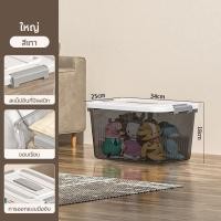 ราคา กล่องใส่ของ กล่องเก็บของ ลังพลาสติกมีล้อ กล่องเก็บเสื้อผ้า ความจุขนาดใหญ่ ป้องกันฝุ่นและความชื้น สามารถวางซ้อนกันได้ (24538418348)