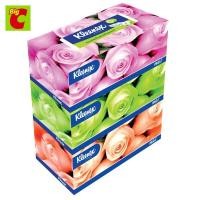 ราคา คลีเน็กซ์ กระดาษเช็ดหน้า กล่องลายดอกไม้ 135 แผ่น แพ็ค 3 (11686480160)