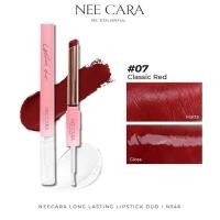 ราคา ลิปดูโอ้ 2in1 นีคาร่า NEE CARA Long Lasting Lipstick Duo มีให้เลือก8สี N346 (23797341911)