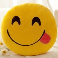 ราคา หมอนอิงหนังสือรูปใบหน้ายิ้มแบบกลมสร้างสรรค์ หมอนอิงผ้าขนสัตว์สำหรับนอนบนเตียงของแฟนสาว หมอนอิงผ้าฝ้ายโพลีเอสเตอร์ PP สำหรับเด็ก (21608556982)
