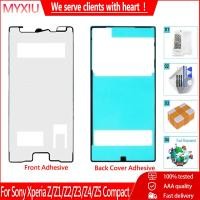 ราคา กาวฝาหลังครอบแบตเตอรี่ LCD ของแท้สำหรับ Sony Xperia Z Z1 Z3 Z4 Z5 Z2 Xperia Z 1 2 3 4 5ขนาดกะทัดรัดแสดงหน้าจอสติกเกอร์ด้านหลัง (24004874636)