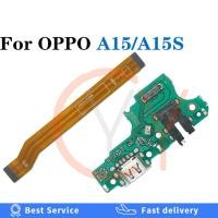 ราคา สำหรับ OPPO A15 A15S เมนบอร์ดหลักบอร์ดเชื่อมต่อหน้าจอแอลซีดีริบบิ้น USB แท่นชาร์จตัวเชื่อมต่อบอร์ดซ่อมโทรศัพท์มือถือสายเคเบิลงอได้อะไหล่ทดแทน (23466918096)