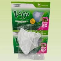 ราคา พร้อมส่ง vfit mask 50ชิ้น หน้ากากบาง 3D mask หนา 3ชั้น ไซส์ M L (24074849472)