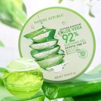 ราคา Nature Republic Aloe Vera Gel 92 ขนาด 300ml เจลว่านหาง เจลว่านหางจระเข้ พร้อมส่ง (19616450322)
