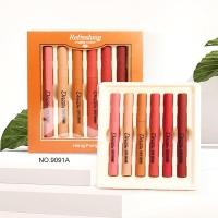 ราคา HengFang เซตลิปสติก 6 สี 9091A Refreshing Matte Color (12472268188)