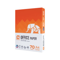 ราคา แพ็ค5รีม Elephant กระดาษ กระดาษถ่ายเอกสาร กระดาษA4 70 แกรม จำนวน 500 แผ่น 1 รีม (23870210587)